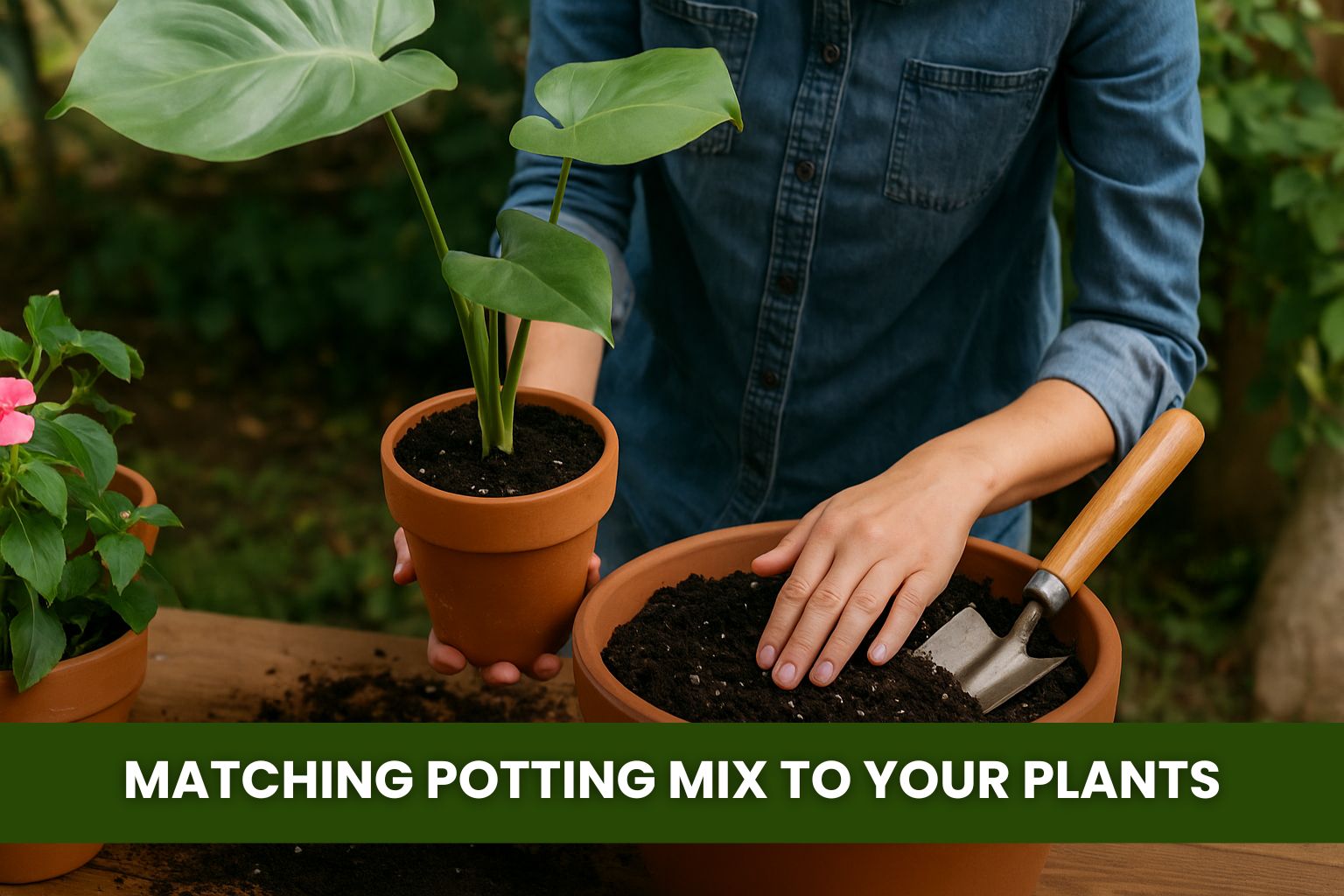 Urban Plant potting mix used for matching soil to indoor plants in terracotta pots on How to choose the right soil